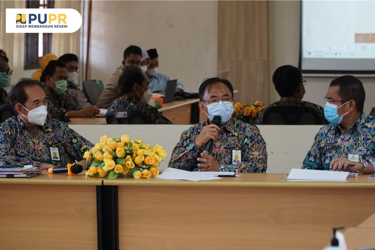 Rapat Pembahasan Pemenuhan Air Embung dan Kualitas Air untuk Pembelajaran Politeknik PU Semarang
