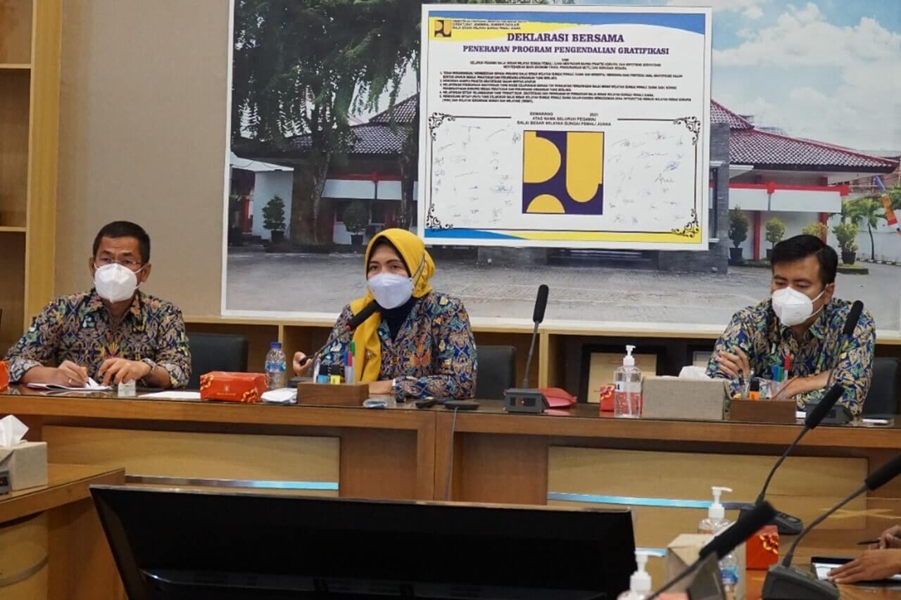 Rapat Koordinasi Permohonan Gelontor Air Sungai Jajar oleh PDAM Demak